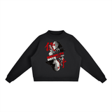 Sakamoto Days Essential Fleece Mid-Neck Crew Sweatshirt