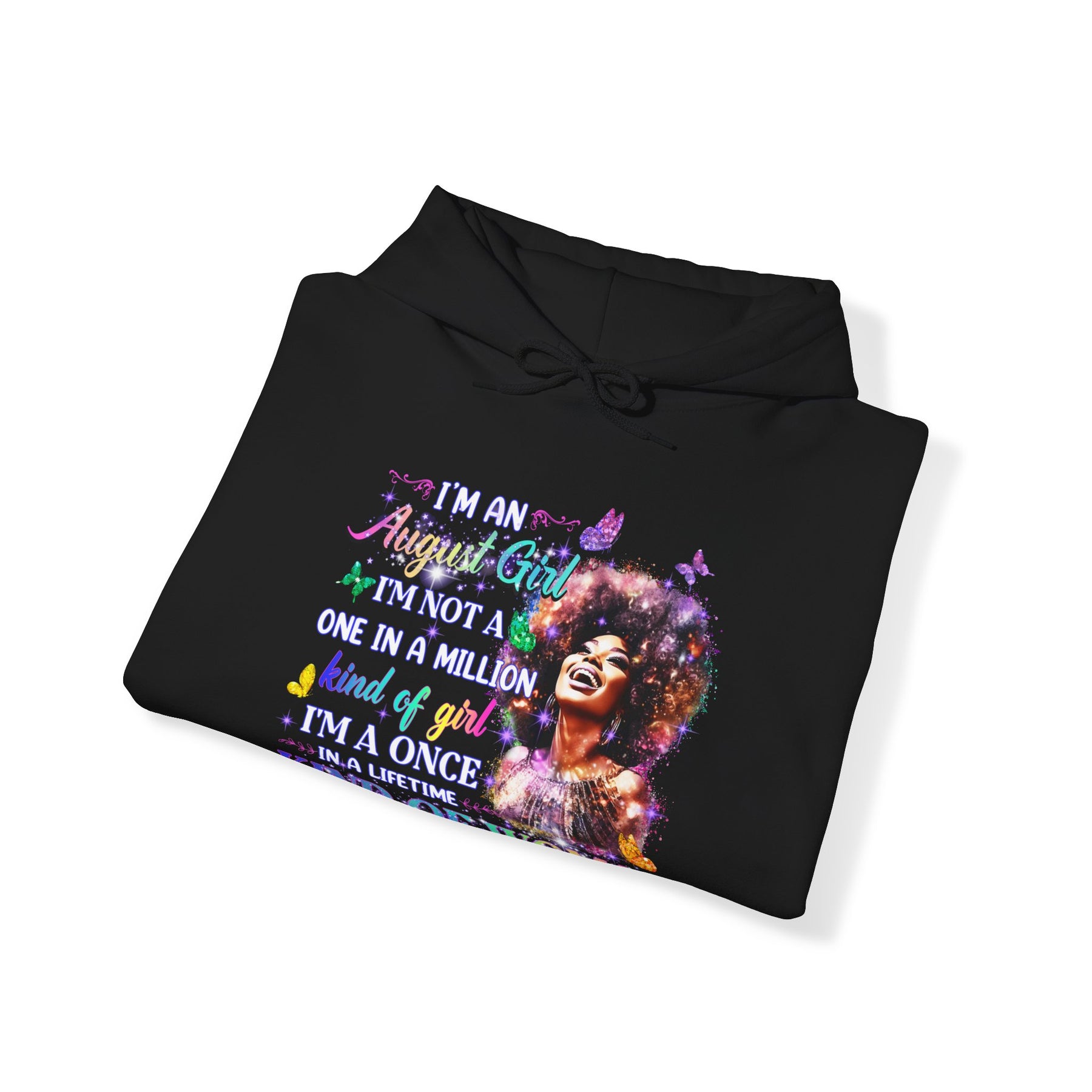 Black girl magic Unisex Heavy Blend™ Hooded Sweatshirt - IGZ Clothing