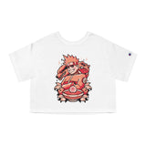 Uzumaki Naruto Champion Women's Heritage Cropped T-Shirt -