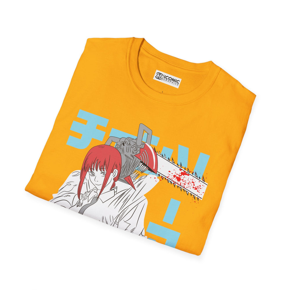 Denji and Makima Chainsaw Man T-Shirt Printify