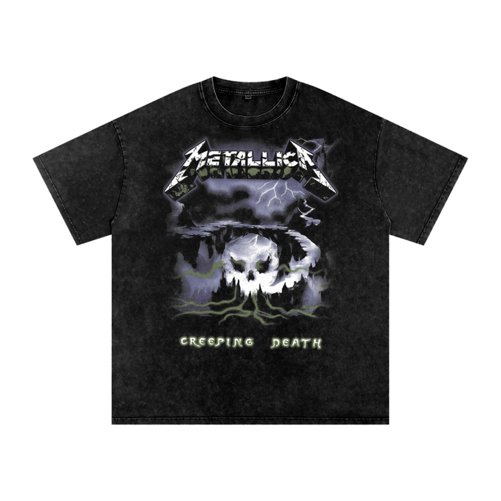 Metallica Acid Wash Oversize T-Shirt