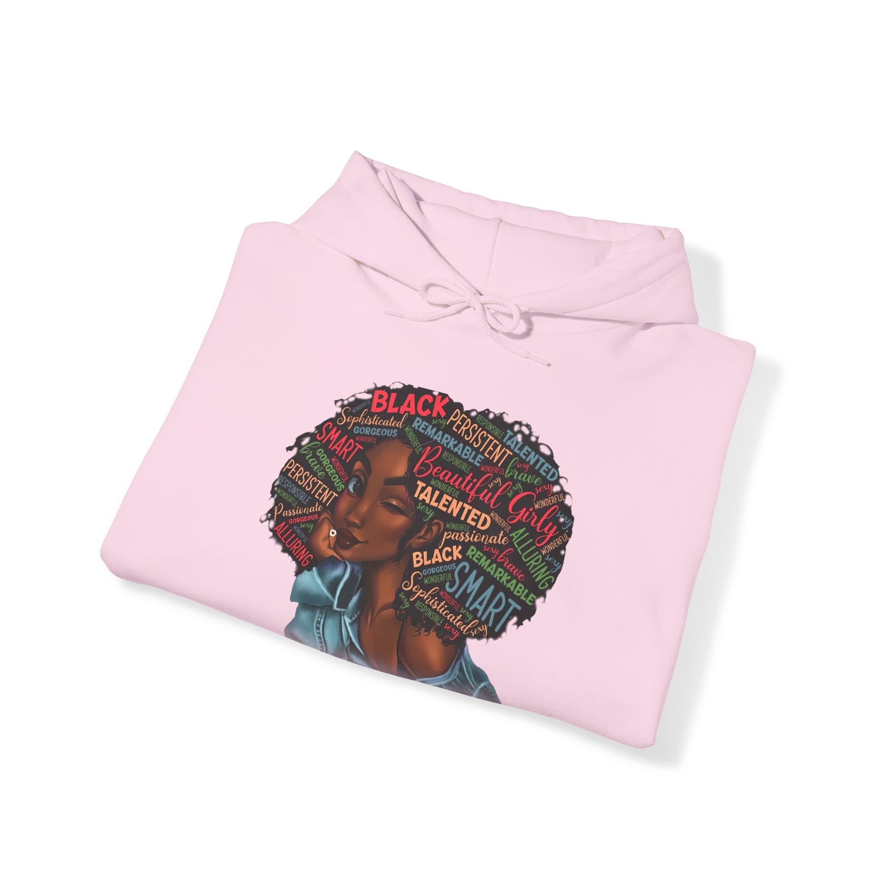 Black girl magic Unisex Heavy Blend™ Hooded Sweatshirt - IGZ Clothing