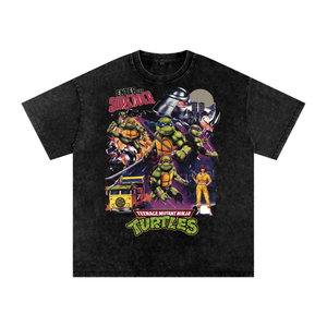 TMNT Acid Wash Oversize T-Shirt
