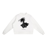 Osaragi Sakamoto Days Essential Fleece Mid-Neck Crew Sweatshirt