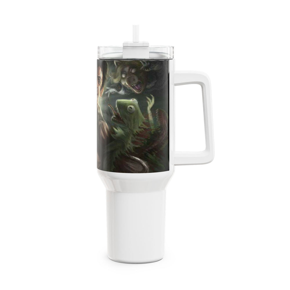 Ash Vs The Muppets Tumbler, 40oz Printify