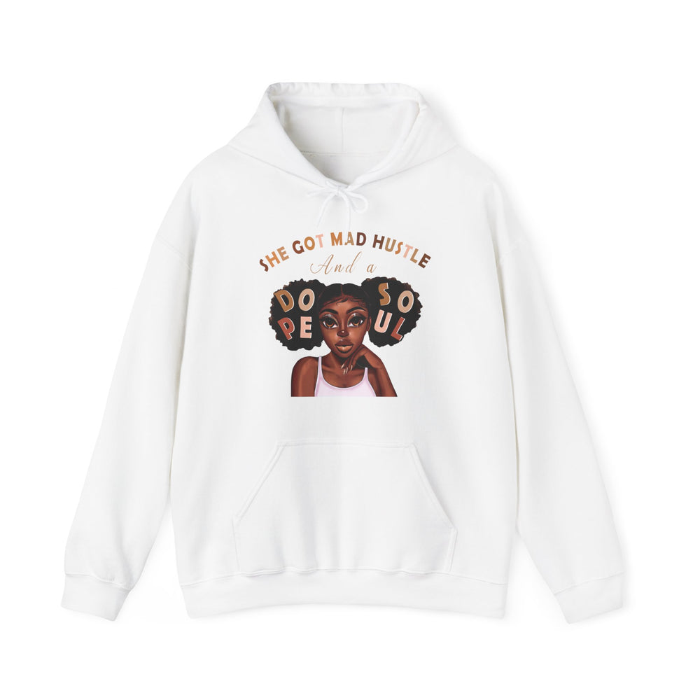 Black girl magic Unisex Heavy Blend™ Hooded Sweatshirt - IGZ Clothing