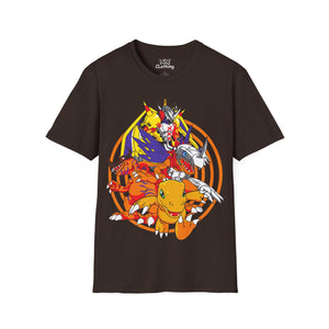 Greymon Evolution Digimon T-Shirt