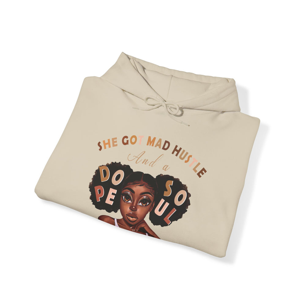 Black girl magic Unisex Heavy Blend™ Hooded Sweatshirt - IGZ Clothing