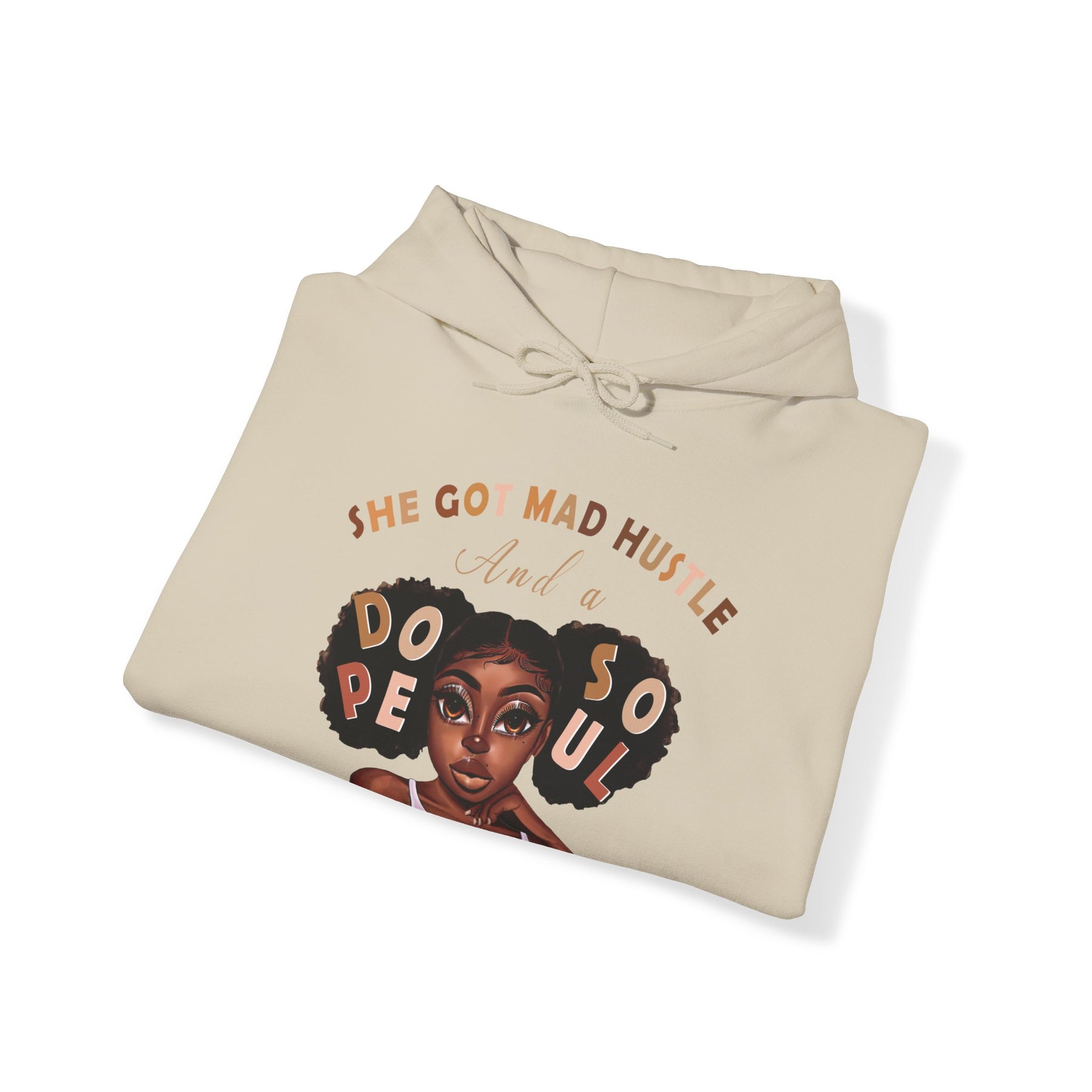 Black girl magic Unisex Heavy Blend™ Hooded Sweatshirt - IGZ Clothing