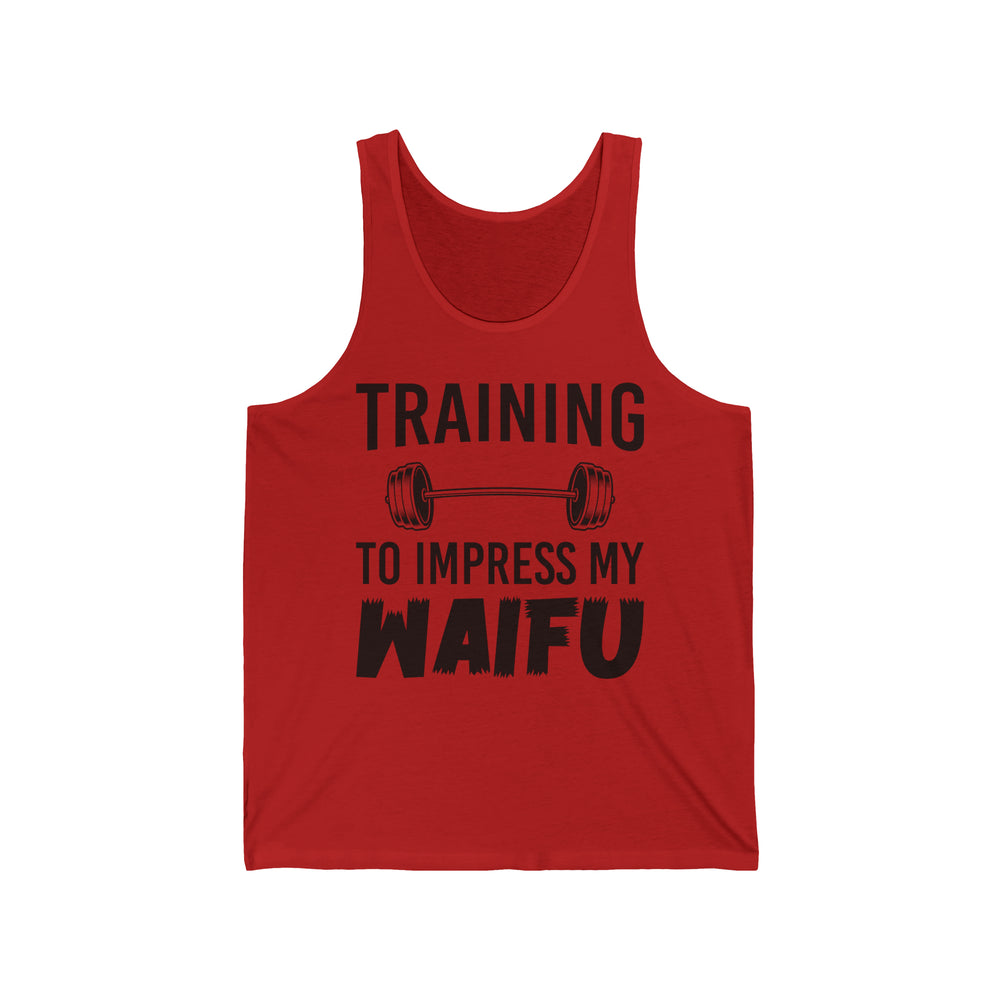 Anime fitness Unisex Jersey Tank - IGZ Clothing