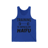 Anime fitness Unisex Jersey Tank - IGZ Clothing