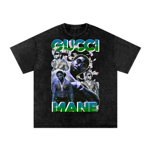Gucci Mane Acid Wash Oversize T-Shirt