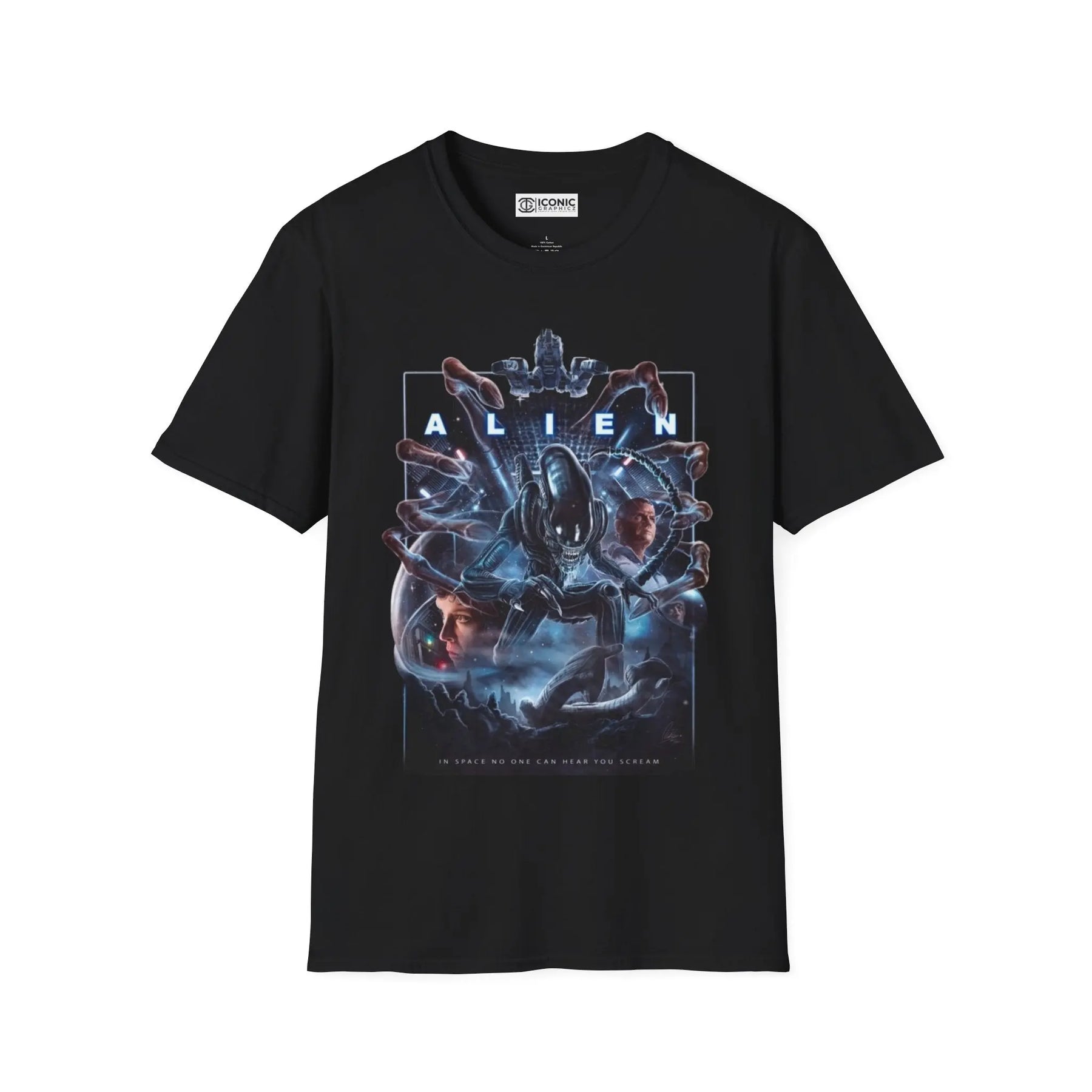 Alien T-Shirt Printify