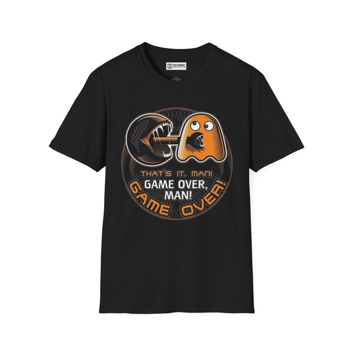 Aliens and Pacman Parody T-Shirt Printify