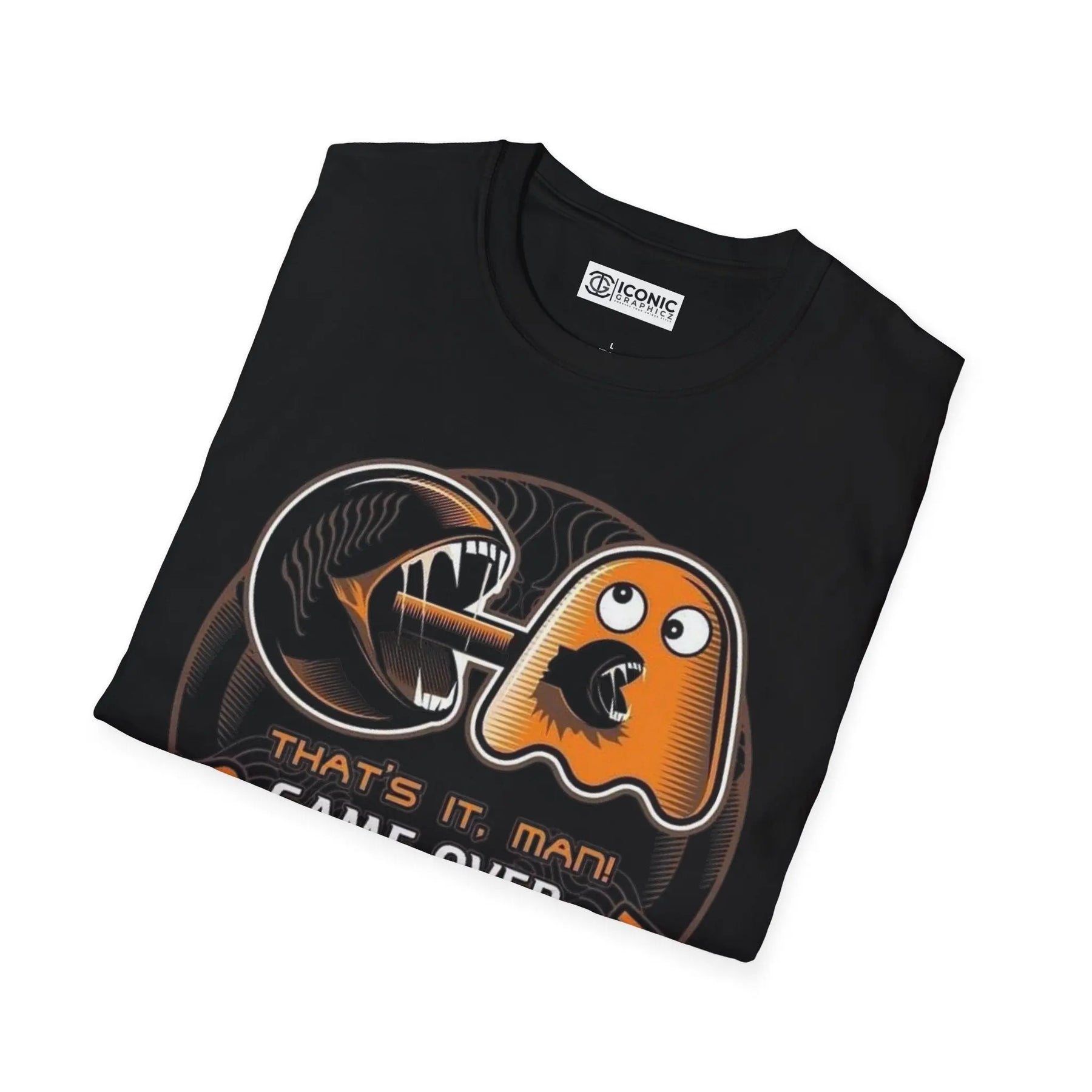 Aliens and Pacman Parody T-Shirt Printify