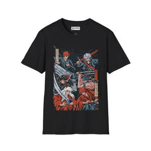 Anime Swordmen T-Shirt Printify
