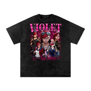 Arcane Vi Acid Wash Oversize T-Shirt ODMPOD