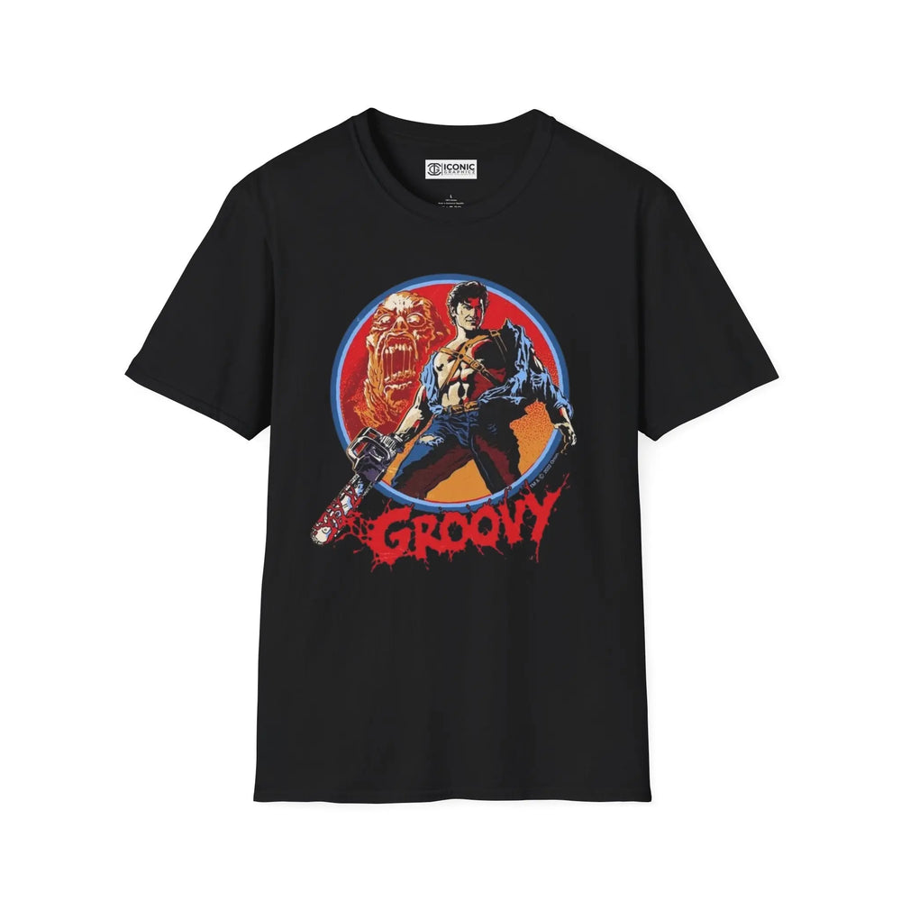 Army of darkness ash groovy T-Shirt Printify