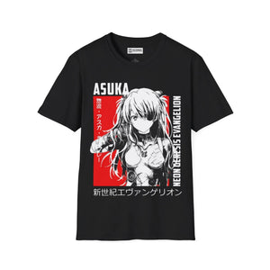 Asuka Evangelion T-Shirt Printify