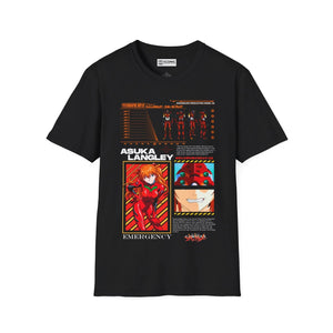 Asuka Evangelion T-Shirt Printify