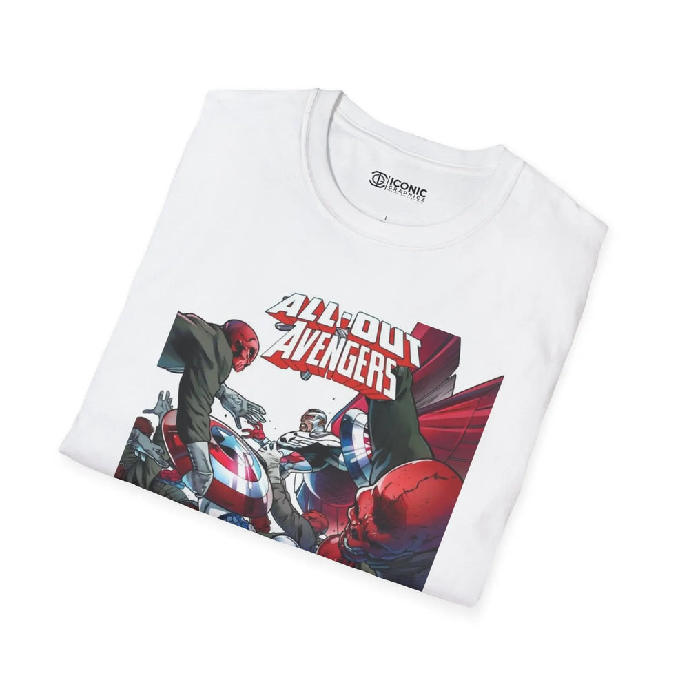 Avengers Captain America T-Shirt Printify