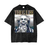 Beetlejuice Oversize Snow Washed T-Shirt ODMPOD