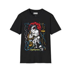 David and Lucy Cyberpunk Edgerunners T-Shirt Printify