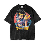 Dragon Quest Oversize Snow Washed T-Shirt ODMPOD