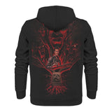 Evil Dead Mens All Over Print Warm Velvets Pair Of Hoodie IGZ Clothing