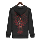 Evil Dead Mens All Over Print Warm Velvets Pair Of Hoodie IGZ Clothing