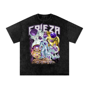 Frieza Dragonball Super Acid Wash Oversize T-Shirt ODMPOD