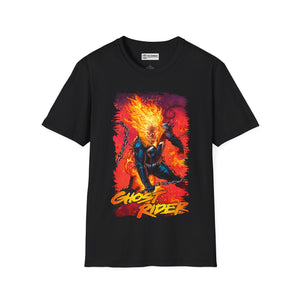 Ghost Rider T-Shirt - IGZ Clothing - Ghost Rider Unisex Softstyle T-Shirt Best Price 26 at IGZ Clothing