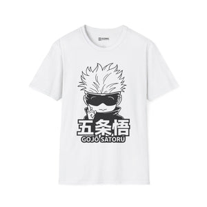 Gojo Jujitsu Kaisen T-Shirt - IGZ Clothing - Gojo Unisex Softstyle T-Shirt Best Price 26 at IGZ Clothing