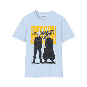 Gojo and Geto Jujitsu Kaisen T-Shirt - IGZ Clothing - Gojo and Geto Unisex Softstyle T-Shirt Best Price 26 at IGZ Clothing