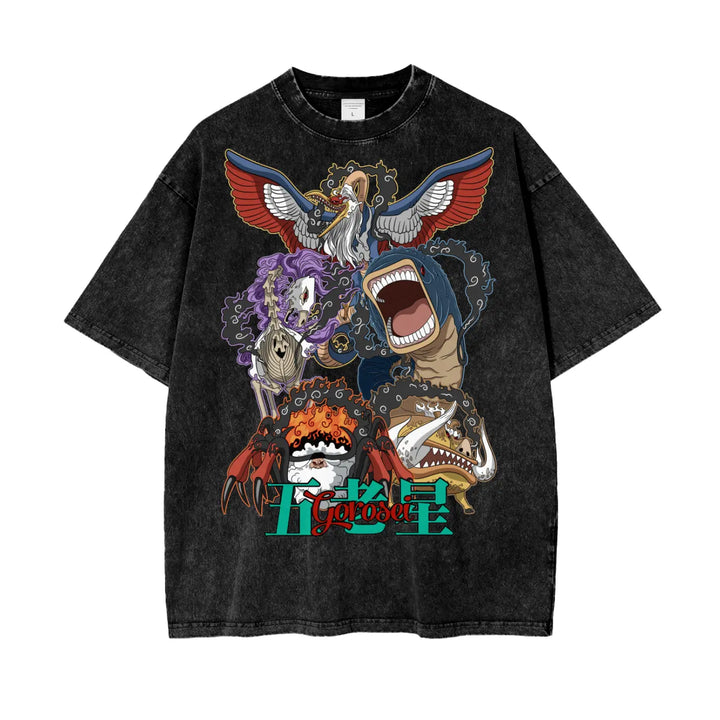 Gorosei One Piece Oversize Snow Washed T-Shirt ODMPOD