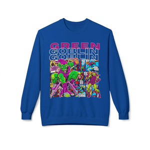 Green Goblin Graphic Sweatshirt Printify