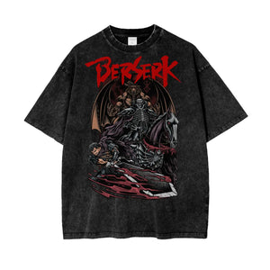 Gutz Berserk Oversize Snow Washed T-Shirt ODMPOD