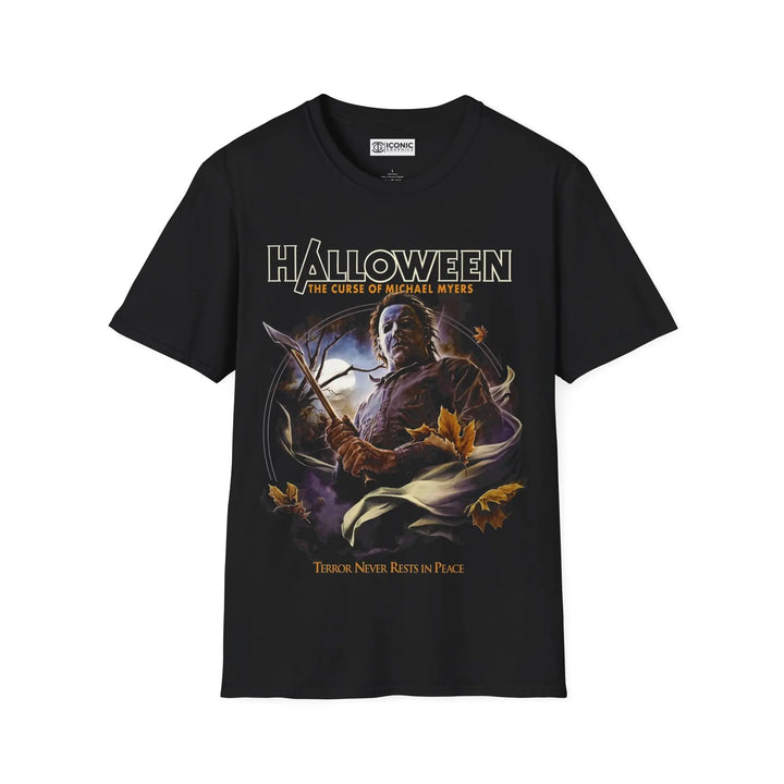 Halloween Michael Myers T-Shirt - Spooky Graphic Tee Printify