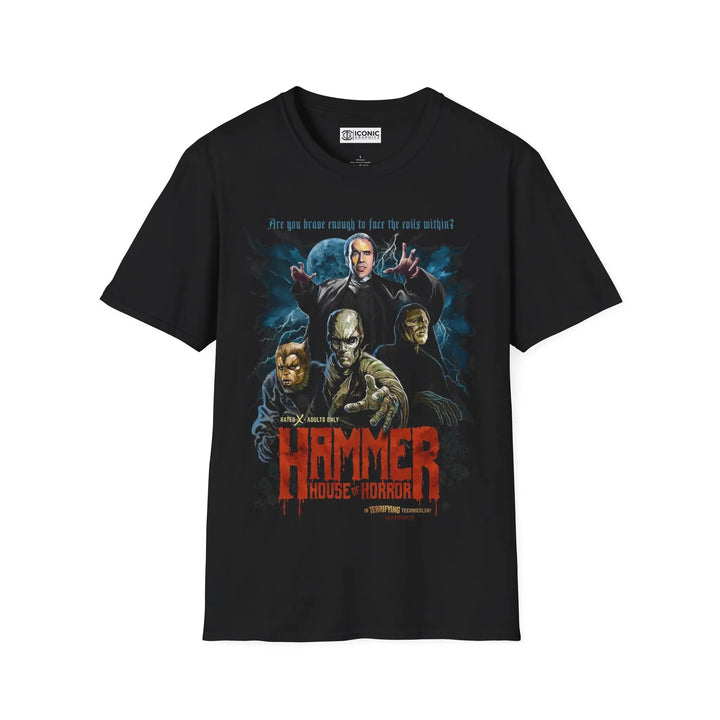 Hammer House of Horror T-Shirt - Hammer House of Horror Graphic Tee Printify