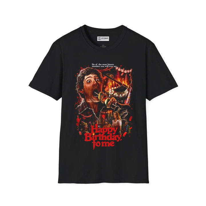 Happy Birthday Horror T-Shirt Printify