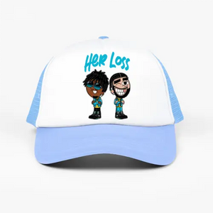 Her Loss Colorblock Trucker Hat IGZ Clothing