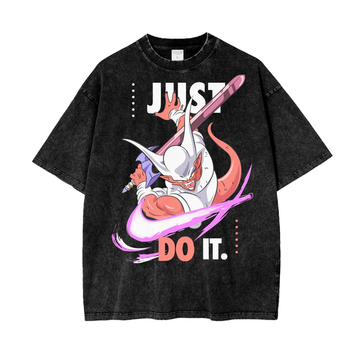 Janemba Dragonball Oversize Snow Washed T-Shirt ODMPOD