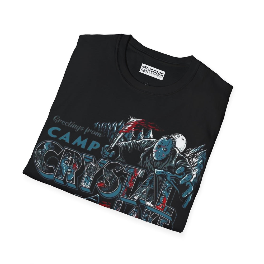 Jason Voorhees T-Shirt - IGZ Clothing  - Jason Unisex Softstyle T-Shirt Best Price 26 at IGZ Clothing