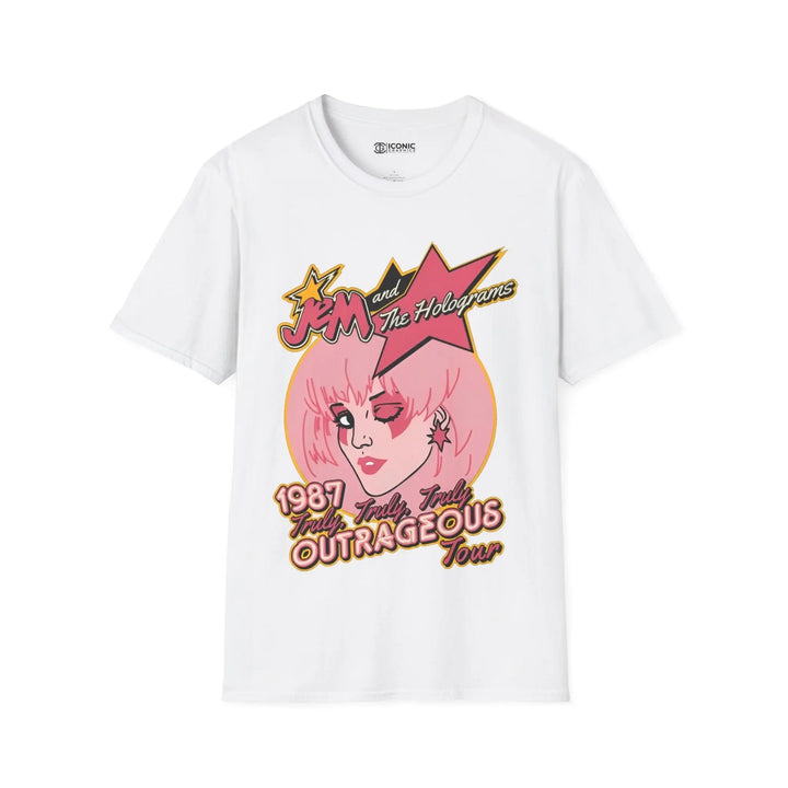 Jem and the Holograms Vintage Tour T-Shirt Printify