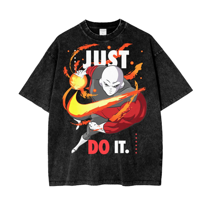 Jiren Dragonball Super Oversize Snow Washed T-Shirt ODMPOD
