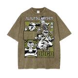 Jogo Jujitsu Kaisen Oversize Snow Washed T-Shirt ODMPOD