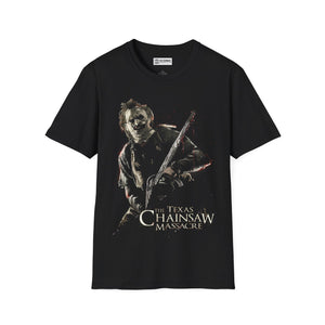 Leatherface T-Shirt - IGZ Clothing - Leatherface Unisex Softstyle T-Shirt Best Price 26 at IGZ Clothing