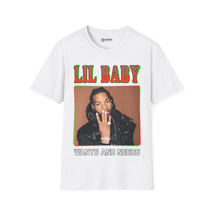 Lil Baby T-Shirt - IGZ Clothing  - Lil Baby Unisex Softstyle T-Shirt Best Price 26 at IGZ Clothing
