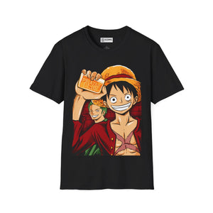 Luffy and Zoro One Piece T-Shirt Printify