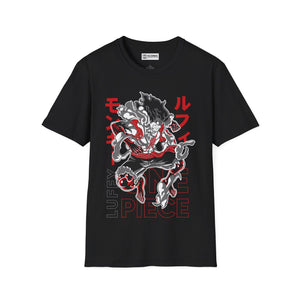Luffy One Piece T-Shirt - IGZ Clothing - Luffy Unisex Softstyle T-Shirt Best Price 26 at IGZ Clothing